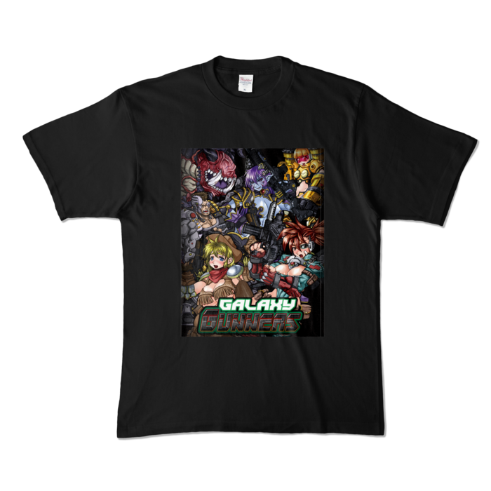 カラーTシャツ - XL - ブラック (濃色)