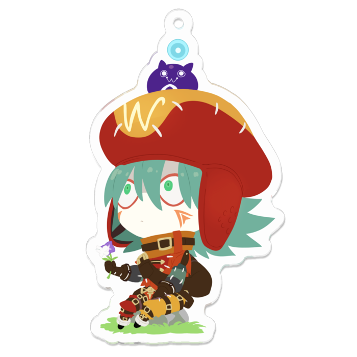 アクリルキーホルダー - 70 x 70 (mm)