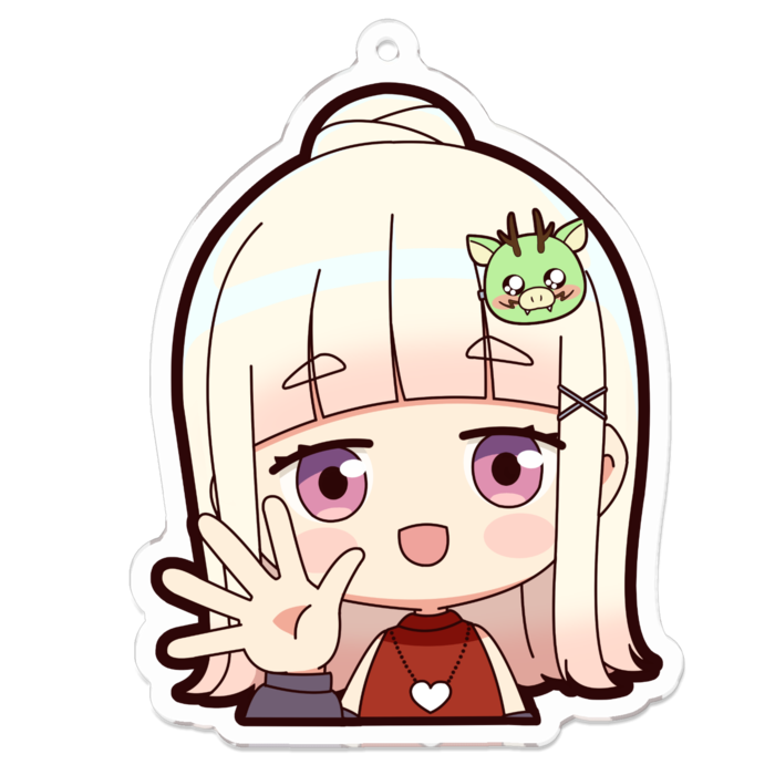 アクリルキーホルダー - 70 x 70 (mm)