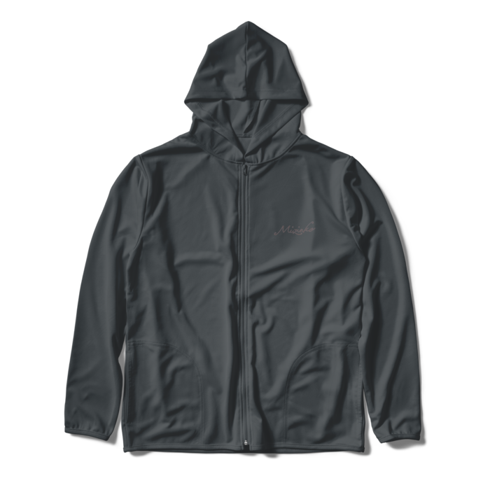 ジップパーカー - XL - ダークグレー