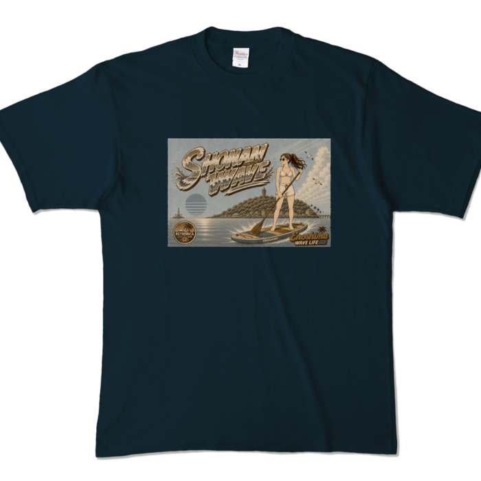 カラーTシャツ - XL - ネイビー (濃色)