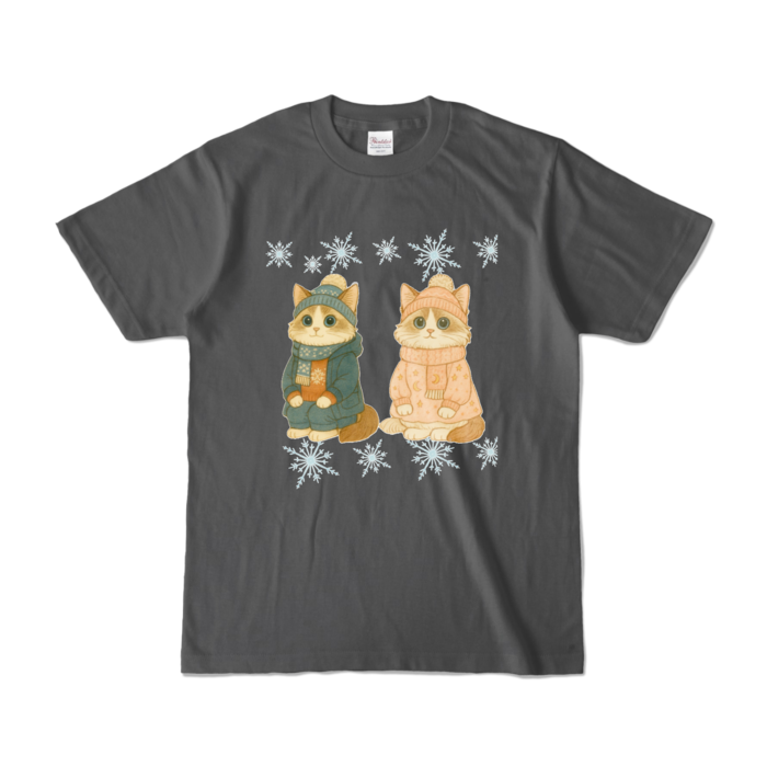 カラーTシャツ - S - チャコール (濃色)