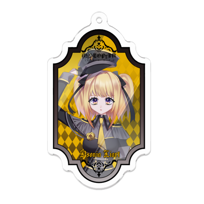 アクリルキーホルダー - 70 x 70 (mm)