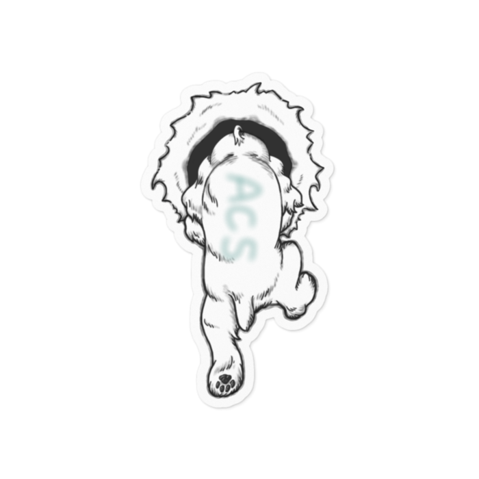 ステッカー - 100 x 100 (mm)