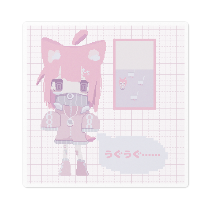 ステッカー - 100 x 100 (mm)
