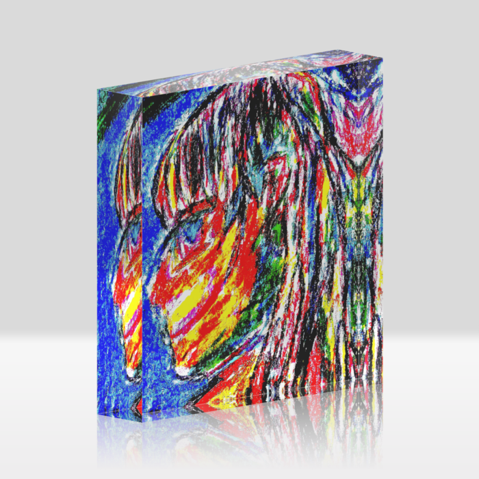 アクリルブロック - 100x100mm