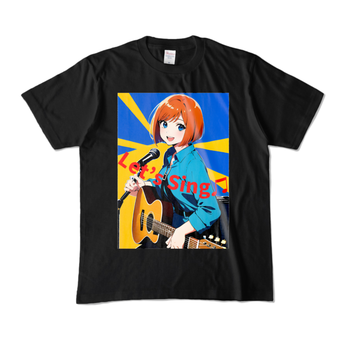 カラーTシャツ - M - ブラック (濃色)