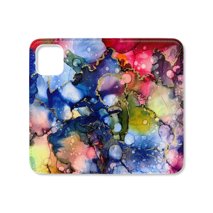 手帳型iPhoneケース（ベルトなし） - iPhone12 mini - ストラップ穴 なし