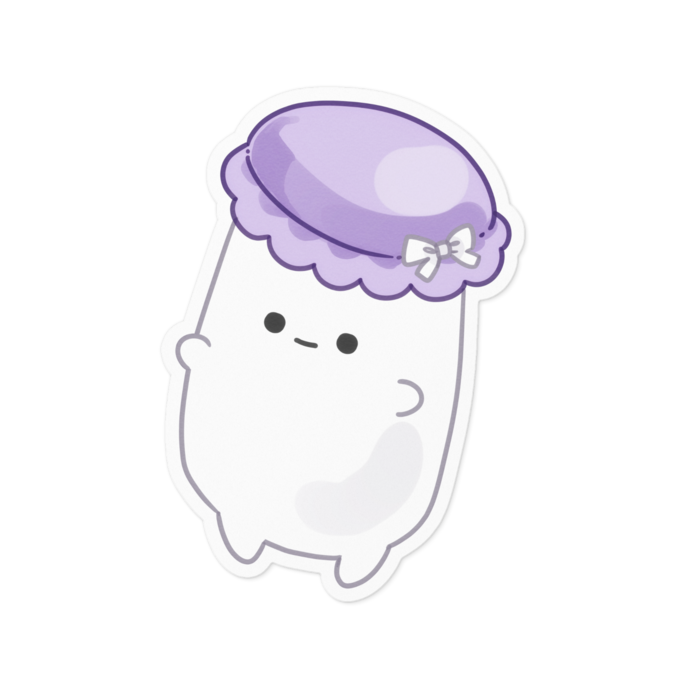 ぎゅうにゅうステッカー