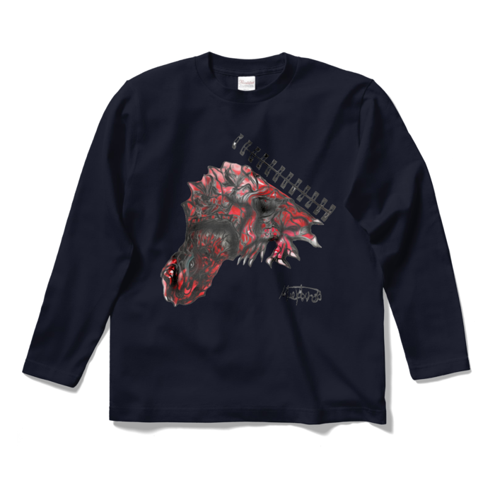 ロングスリーブTシャツ - S - ネイビー