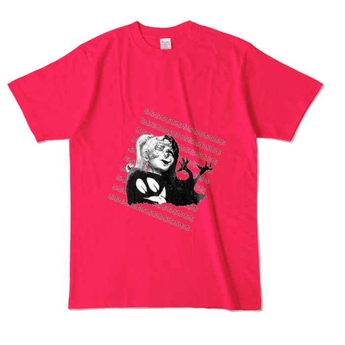 カラーTシャツ - L - ホットピンク （濃色）