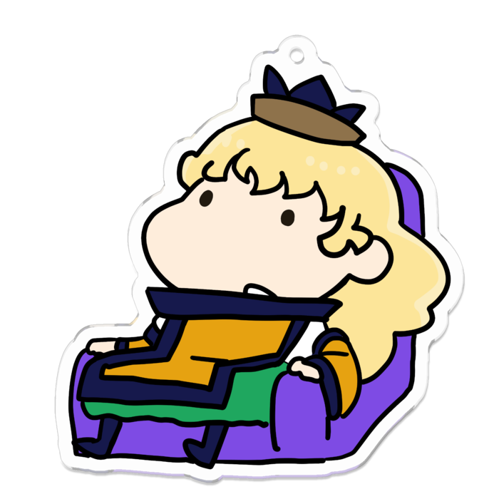 アクリルキーホルダー - 70 x 70 (mm)