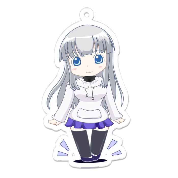アクリルキーホルダー - 70 x 70 (mm)