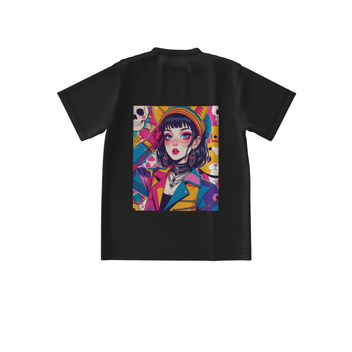 ビッグシルエットTシャツ - S - 背面(1)