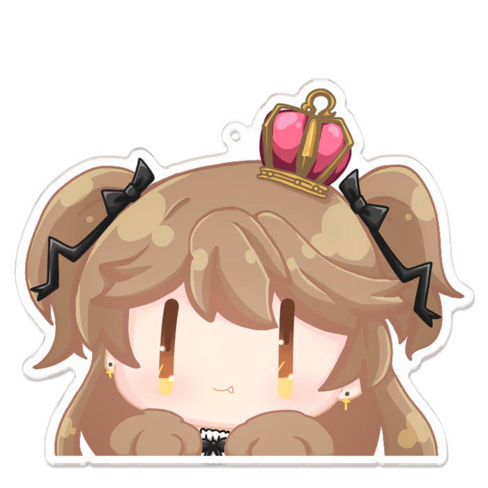 アクリルキーホルダー - 100 x 100 (mm)