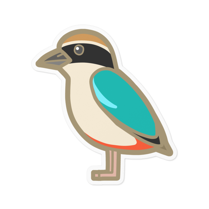 ステッカー - 100 x 100 (mm)