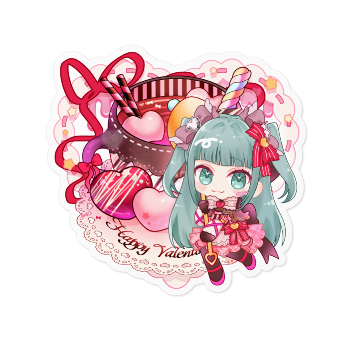 ステッカー - 100 x 100 (mm)