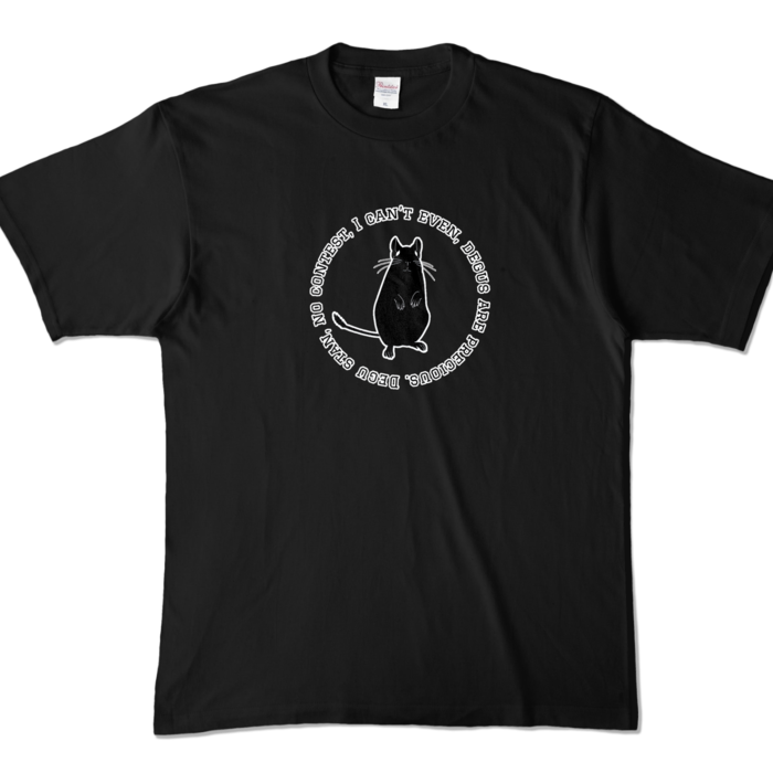 カラーTシャツ - XL - ブラック (濃色)
