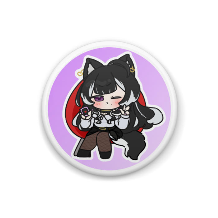 缶バッジ - 32mm 耳有