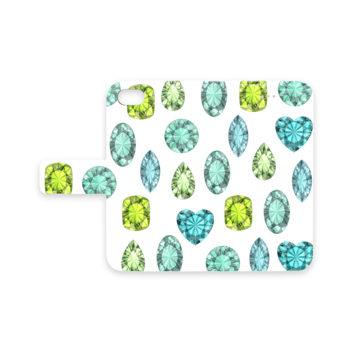 手帳型iPhoneケース - iPhone 8 / 7 / SE2 - ストラップ穴 なし