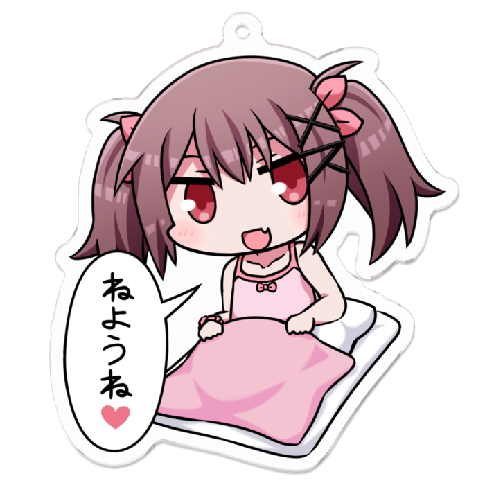 アクリルキーホルダー - 70 x 70 (mm)