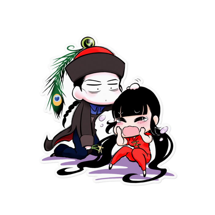 ステッカー - 160 x 160 (mm)