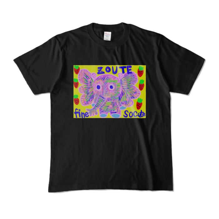 カラーTシャツ - M - ブラック (濃色)