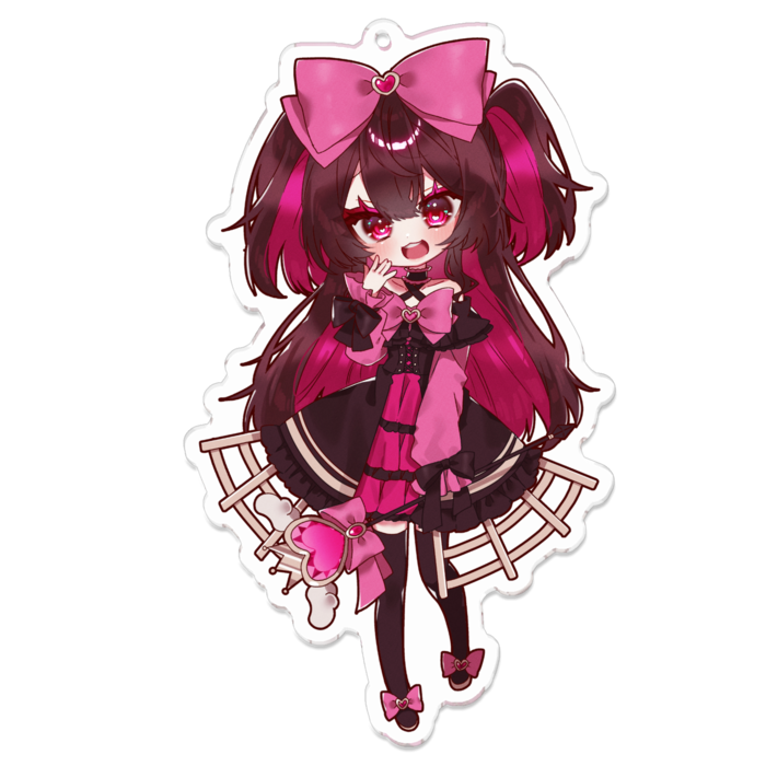 アクリルキーホルダー - 100 x 100 (mm)