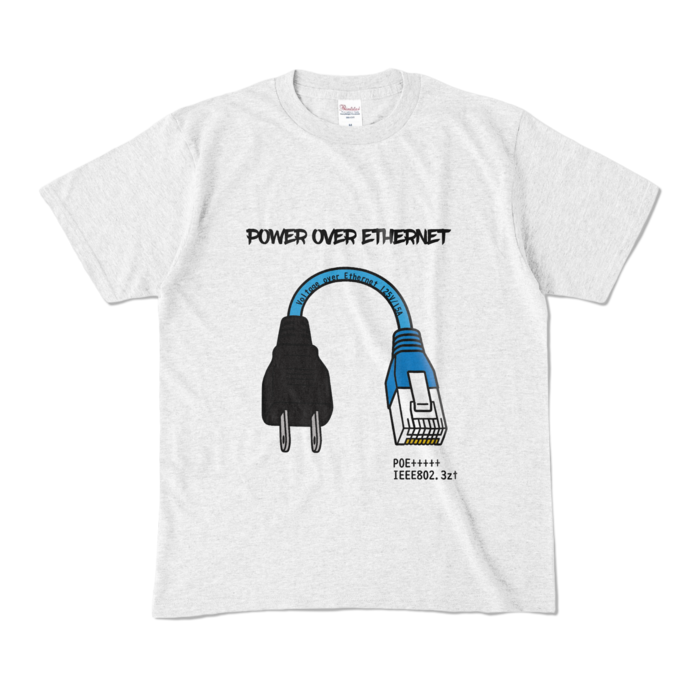 カラーTシャツ - M - アッシュ (淡色)