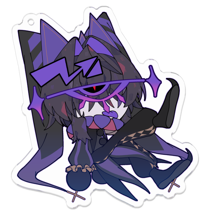 アクリルキーホルダー - 70 x 70 (mm)