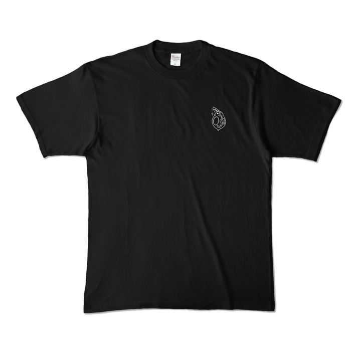 カラーTシャツ - XL - ブラック (濃色)