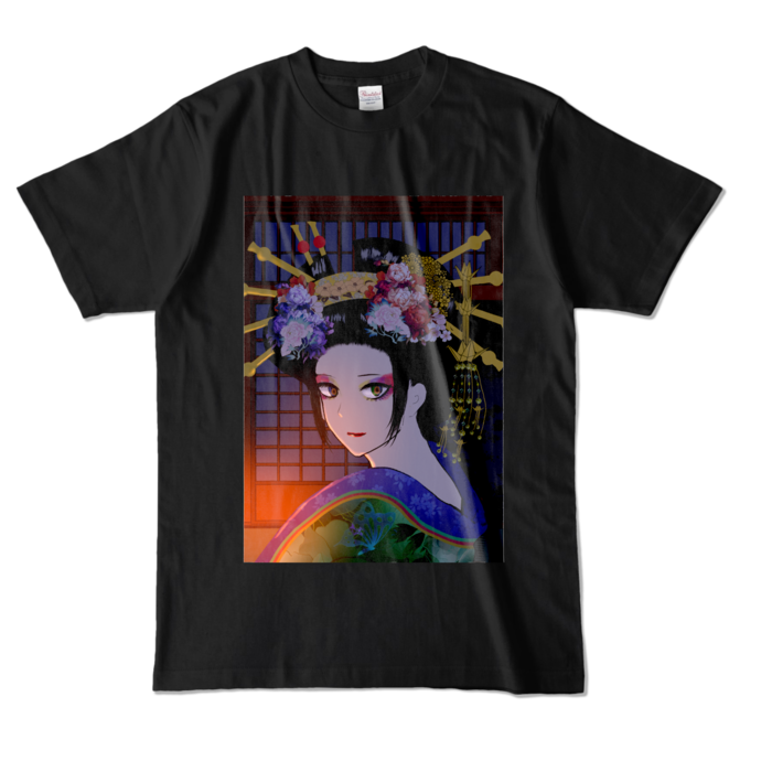 カラーTシャツ - L - ブラック (濃色)