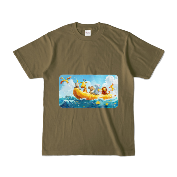 カラーTシャツ - S - オリーブ (濃色)