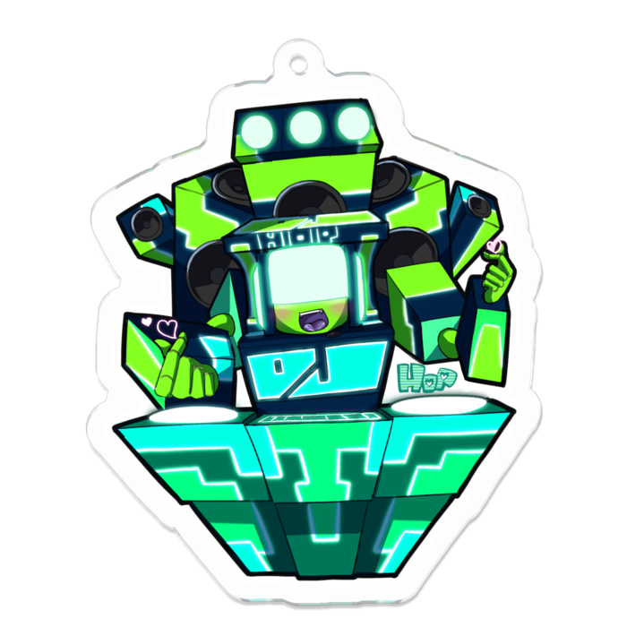 アクリルキーホルダー - 70 x 70 (mm)