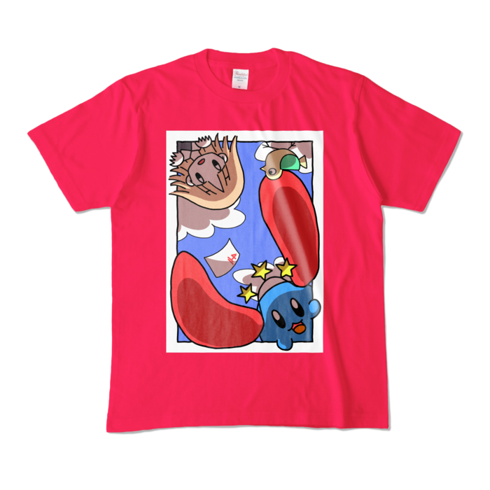 カラーTシャツ - M - ホットピンク (濃色)