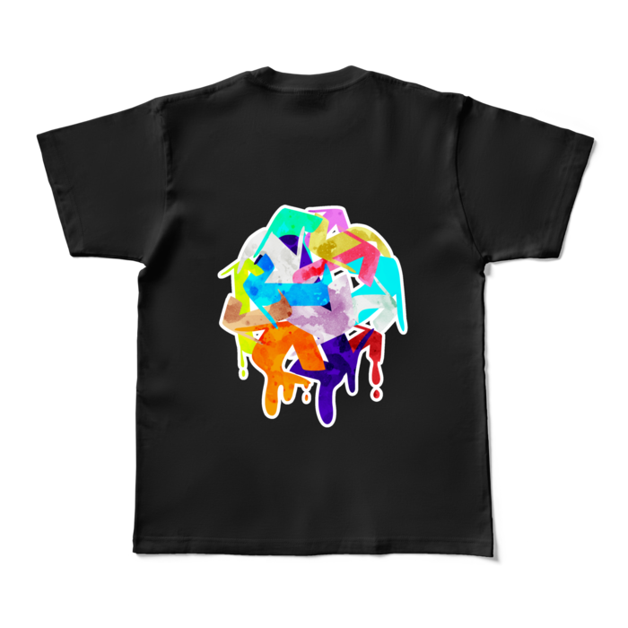 カラーTシャツ - M - ブラック (濃色)