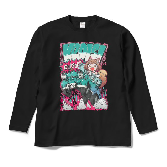 ロングスリーブTシャツ - M - ブラック