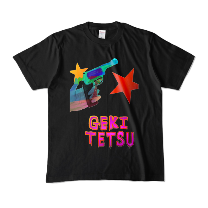 カラーTシャツ - M - ブラック (濃色)