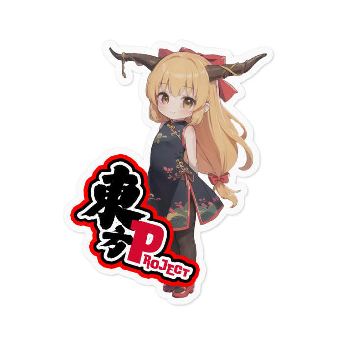 ステッカー - 100 x 100 (mm)