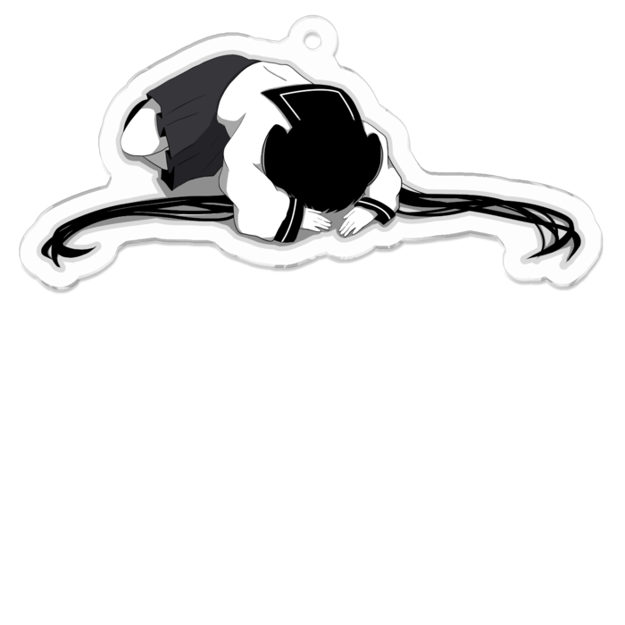 アクリルキーホルダー（コーティング） - 70 x 70 (mm)