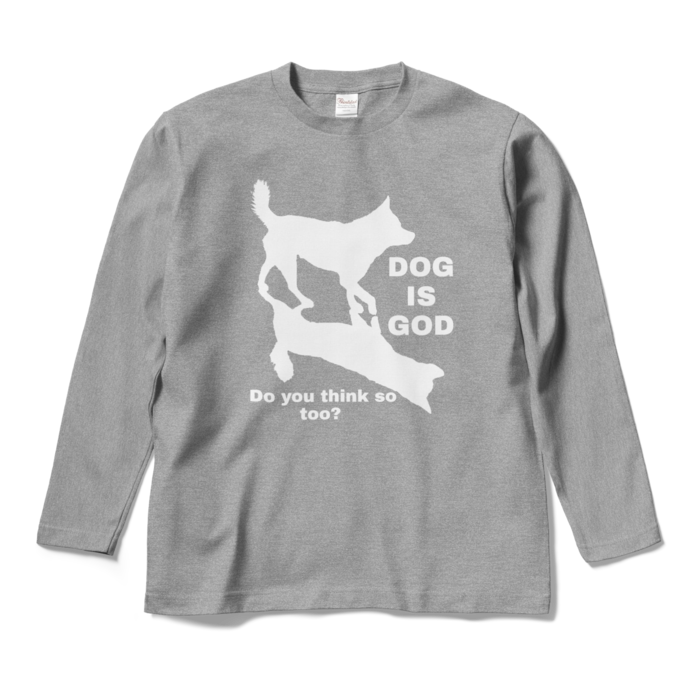 ロングスリーブTシャツ - M - 杢グレー