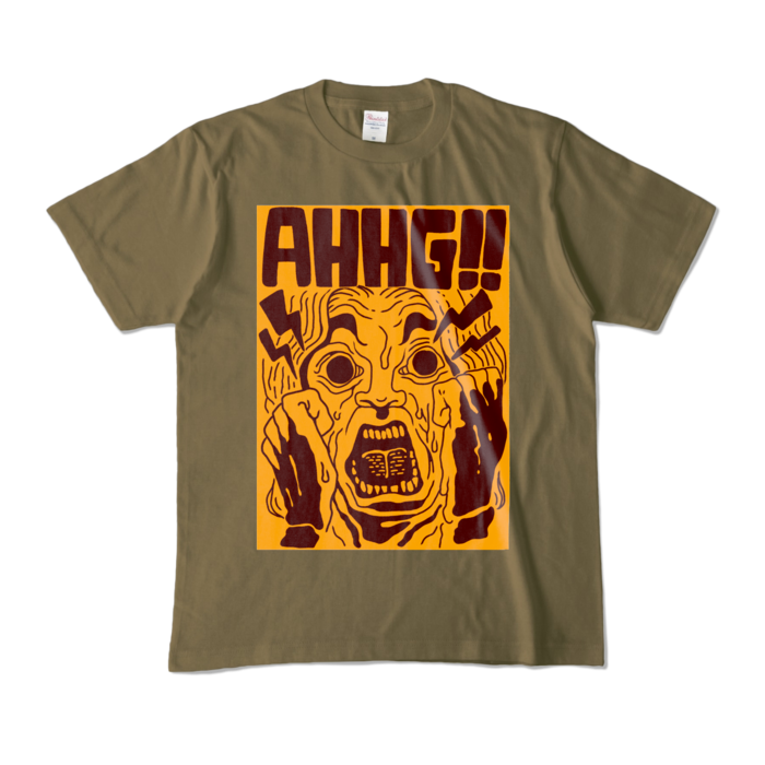 カラーTシャツ - M - オリーブ (濃色)