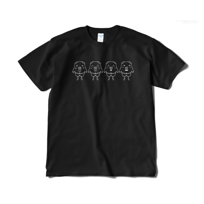 Tシャツ(短納期) - XL - ブラック