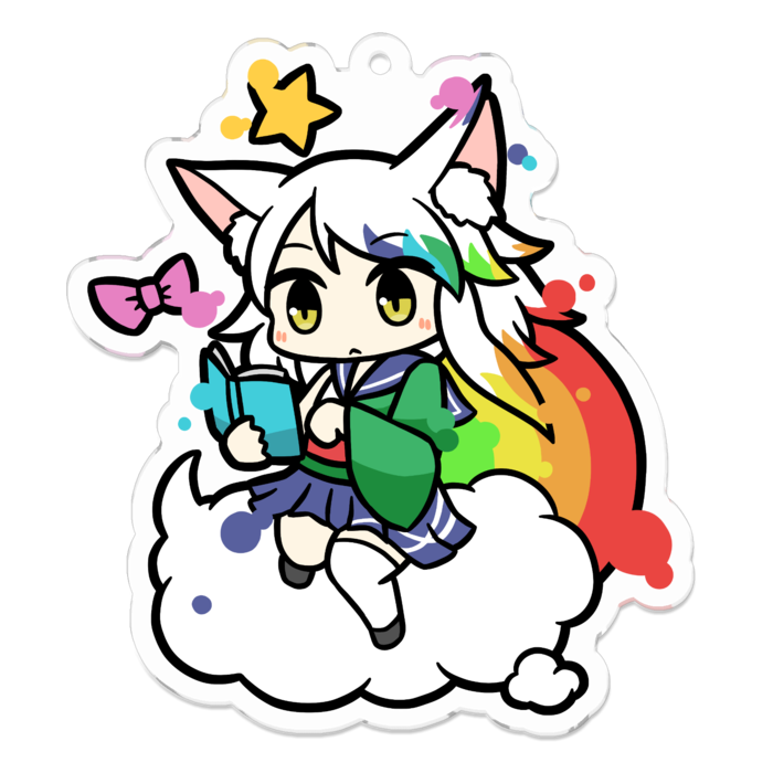 アクリルキーホルダー - 70 x 70 (mm)