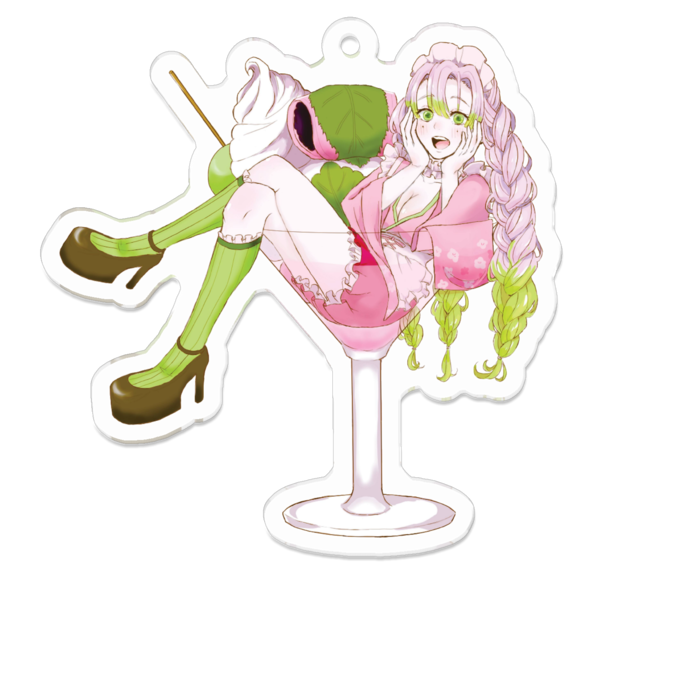 アクリルキーホルダー - 70 x 70 (mm)