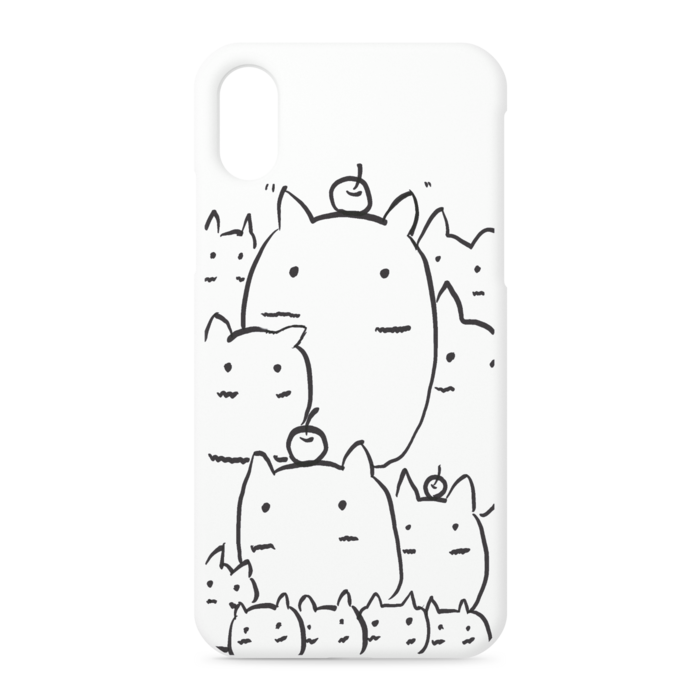 iPhoneケース - iPhone XS / X - 正面印刷のみ