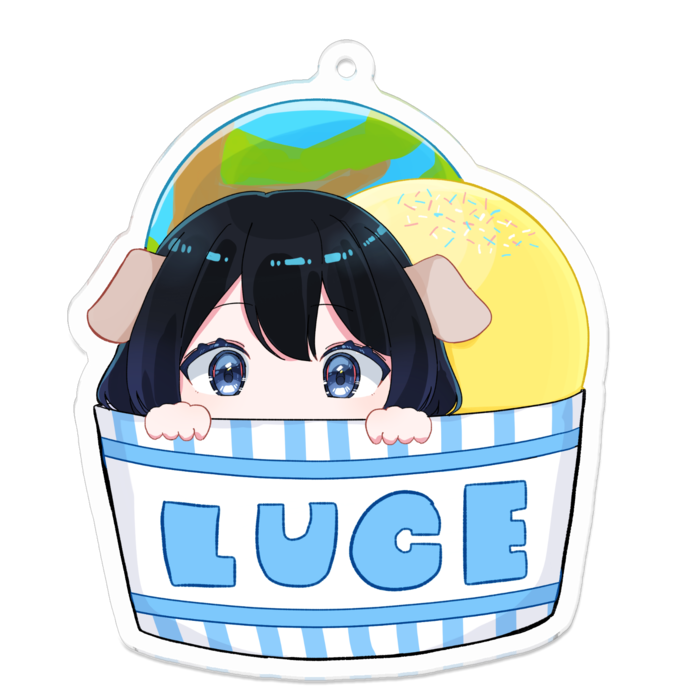 アクリルキーホルダー - 70 x 70 (mm)