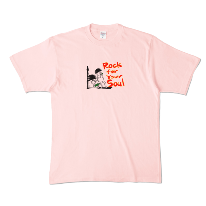 カラーTシャツ - XL - ライトピンク (淡色)