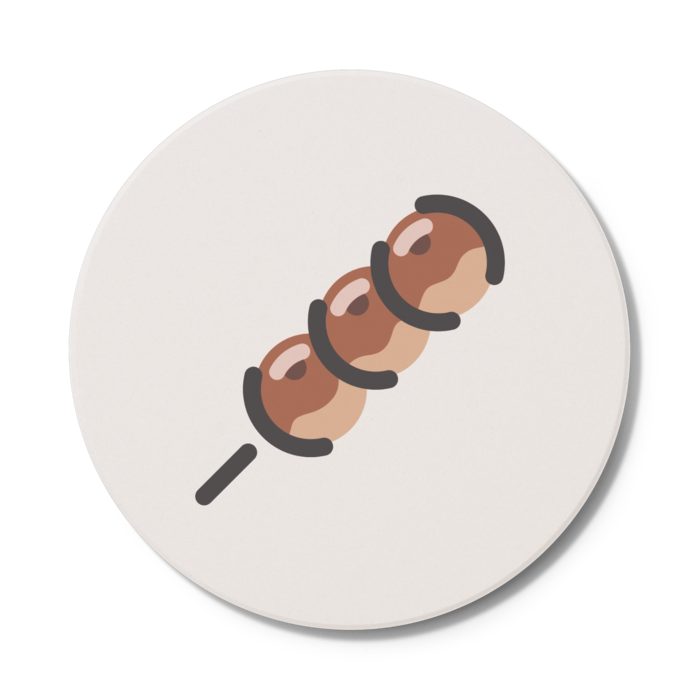 みたらし団子 - 円形