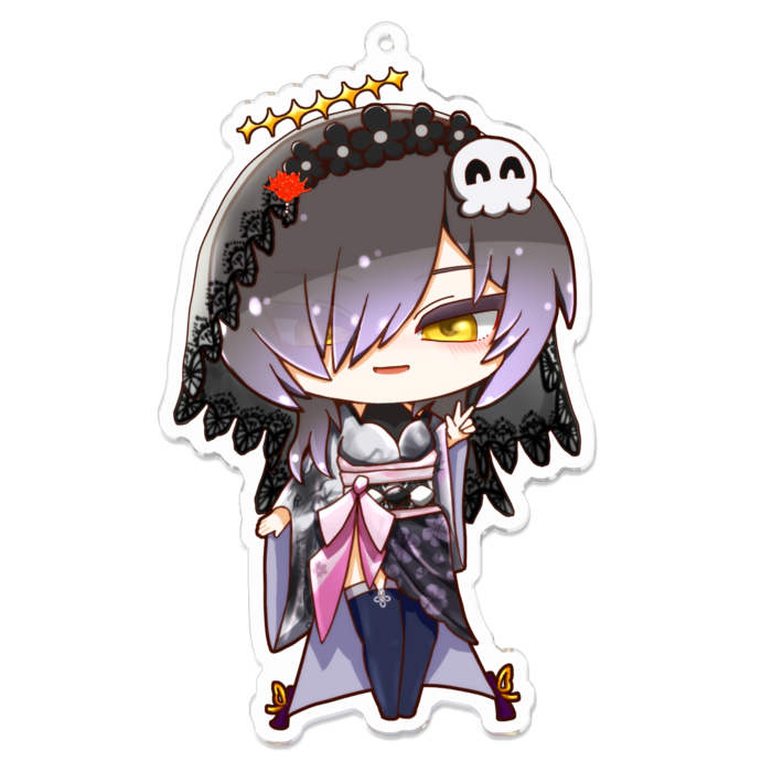 アクリルキーホルダー - 100 x 100 (mm)